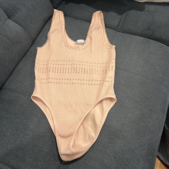 Zara Bodysuit Tan color! - Picture 2 of 3